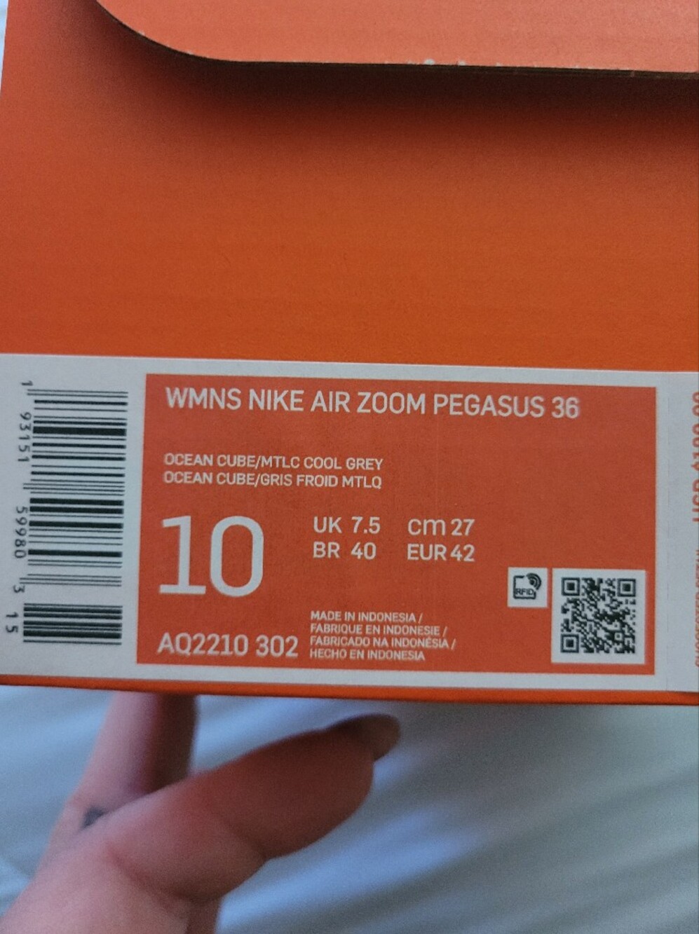 Womens Nike Air Zoom Pegasus - Picture 6 of 6